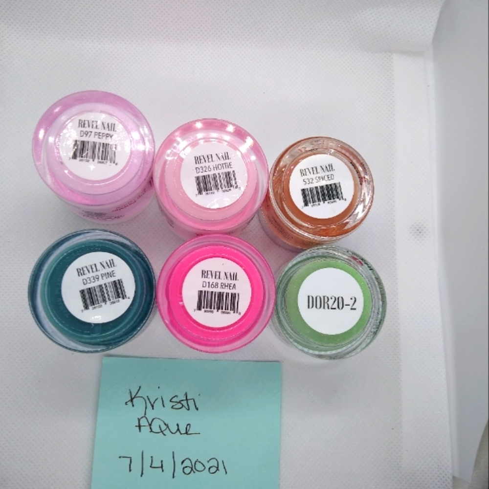 Lot revel nail dip 🆕